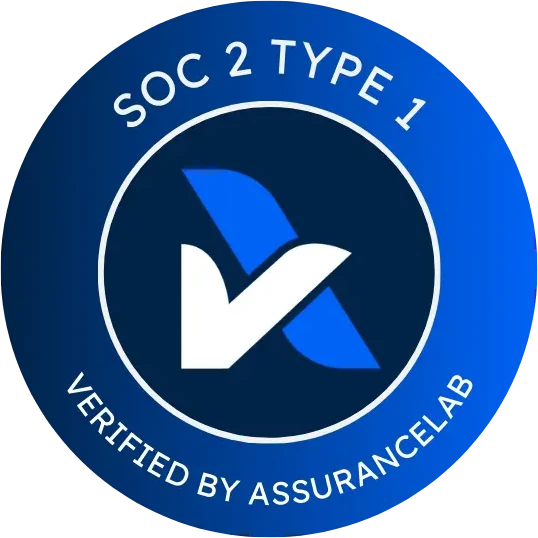 SOC 2 Type 1 certified